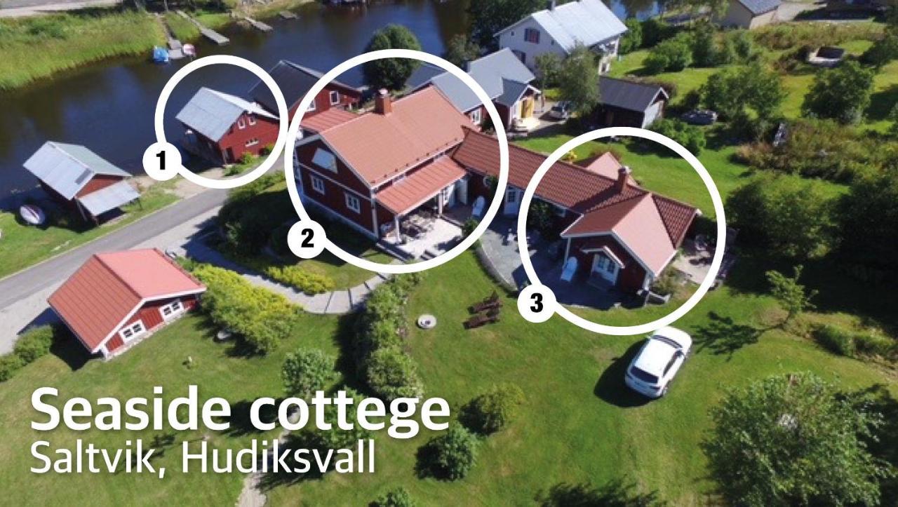 Seaside Cottage House Nr 1, Saltvik Hudiksvall Exterior foto